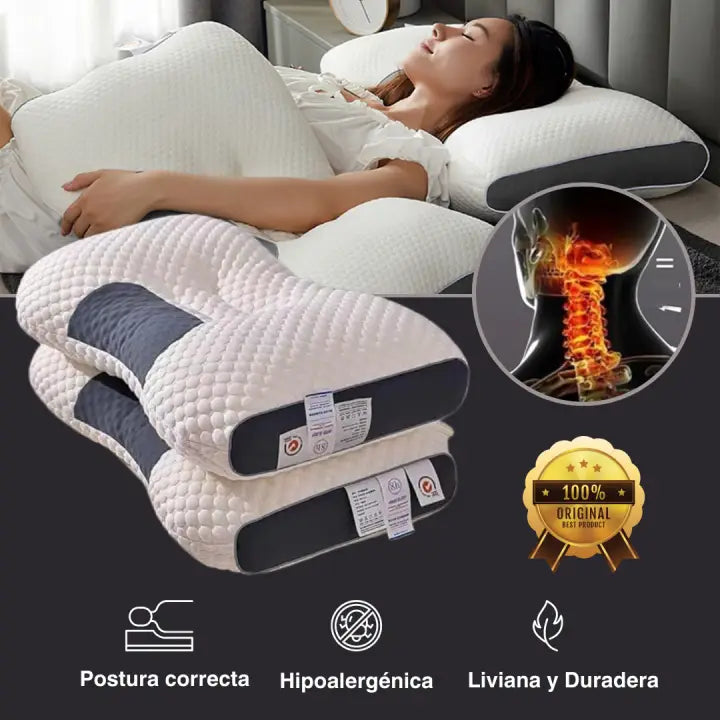 🍃 Pack 2 Almohadas Cervicales Restore -Soft®